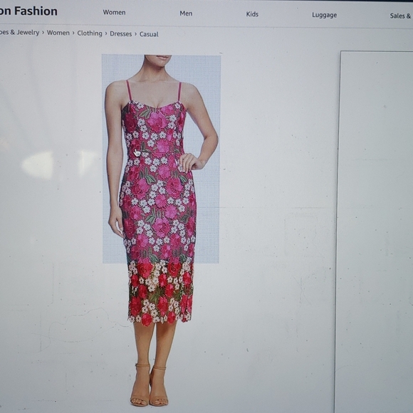 Dress the Population Dresses & Skirts - Dress the Population Midi Dress Size L (10-12)